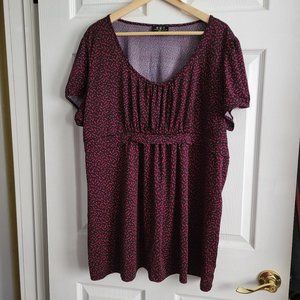 NWD Square Dots Print Top